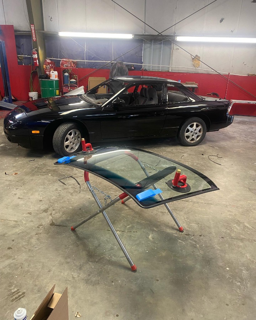 Rock Chip Repair on Car Window