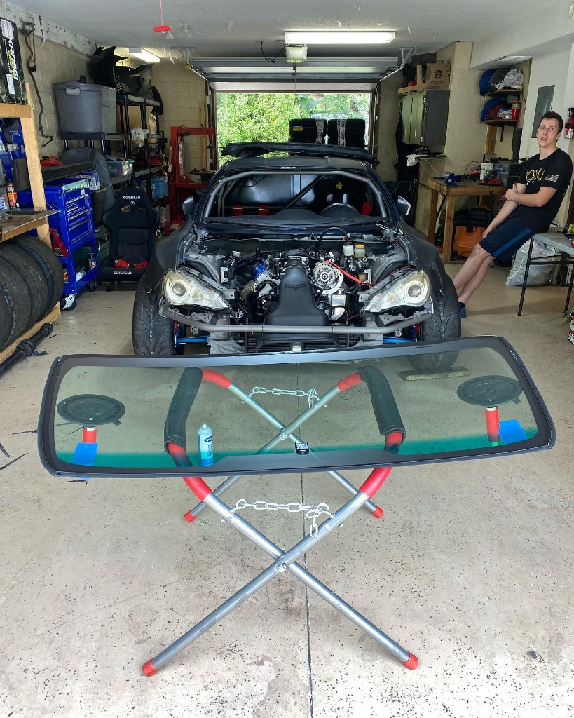 New Windshield Installation by Deluxe Auto Glass